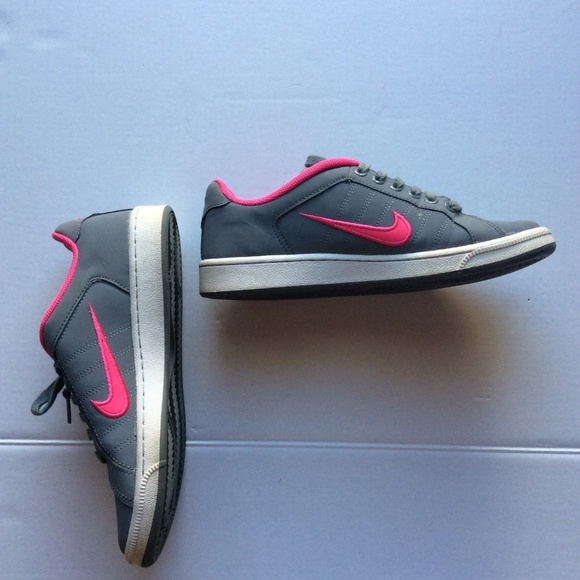 Nike Shoes - Nike Gray Pink Athletic Walking Shoes